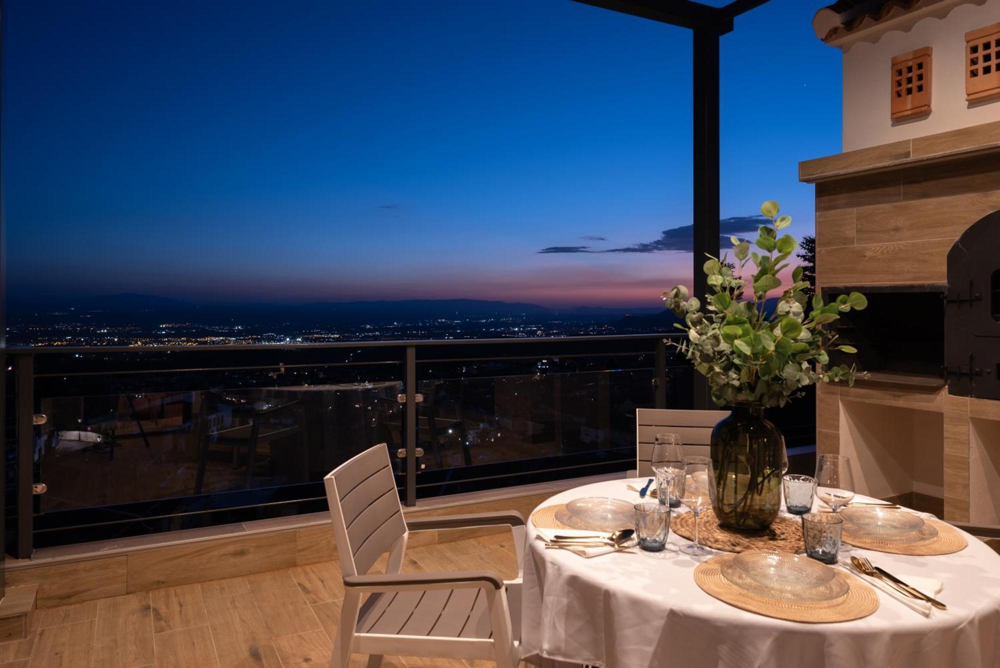 Casa Penalisa Con Jacuzzi, Barbacoa, Chimenea Y Vistas Panoramicas A Granada Alfacar Exterior foto