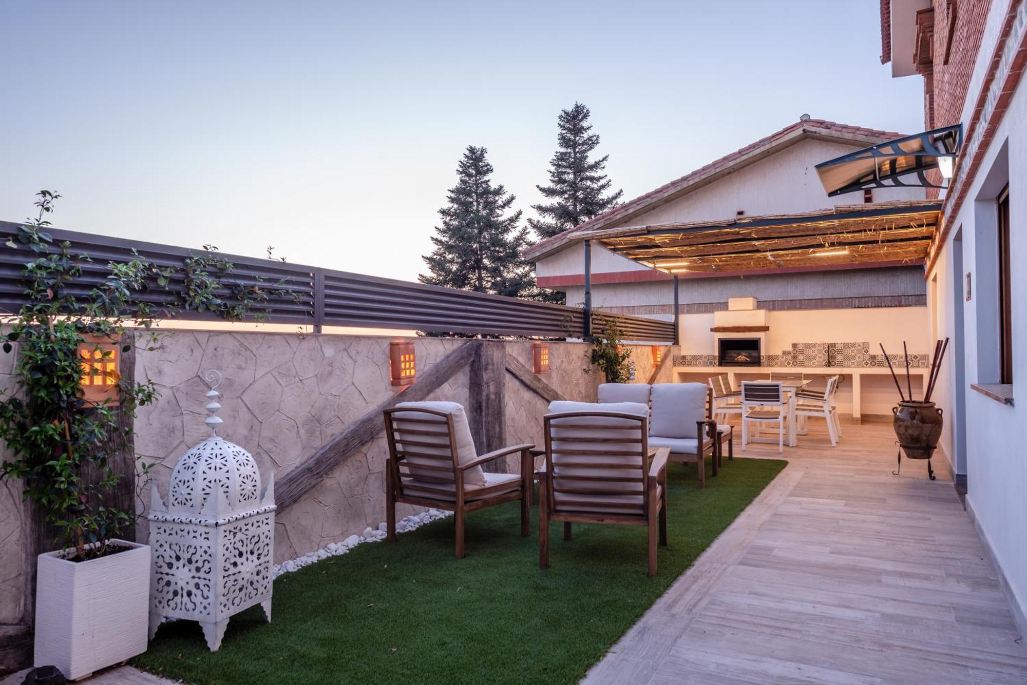 Casa Penalisa Con Jacuzzi, Barbacoa, Chimenea Y Vistas Panoramicas A Granada Alfacar Exterior foto